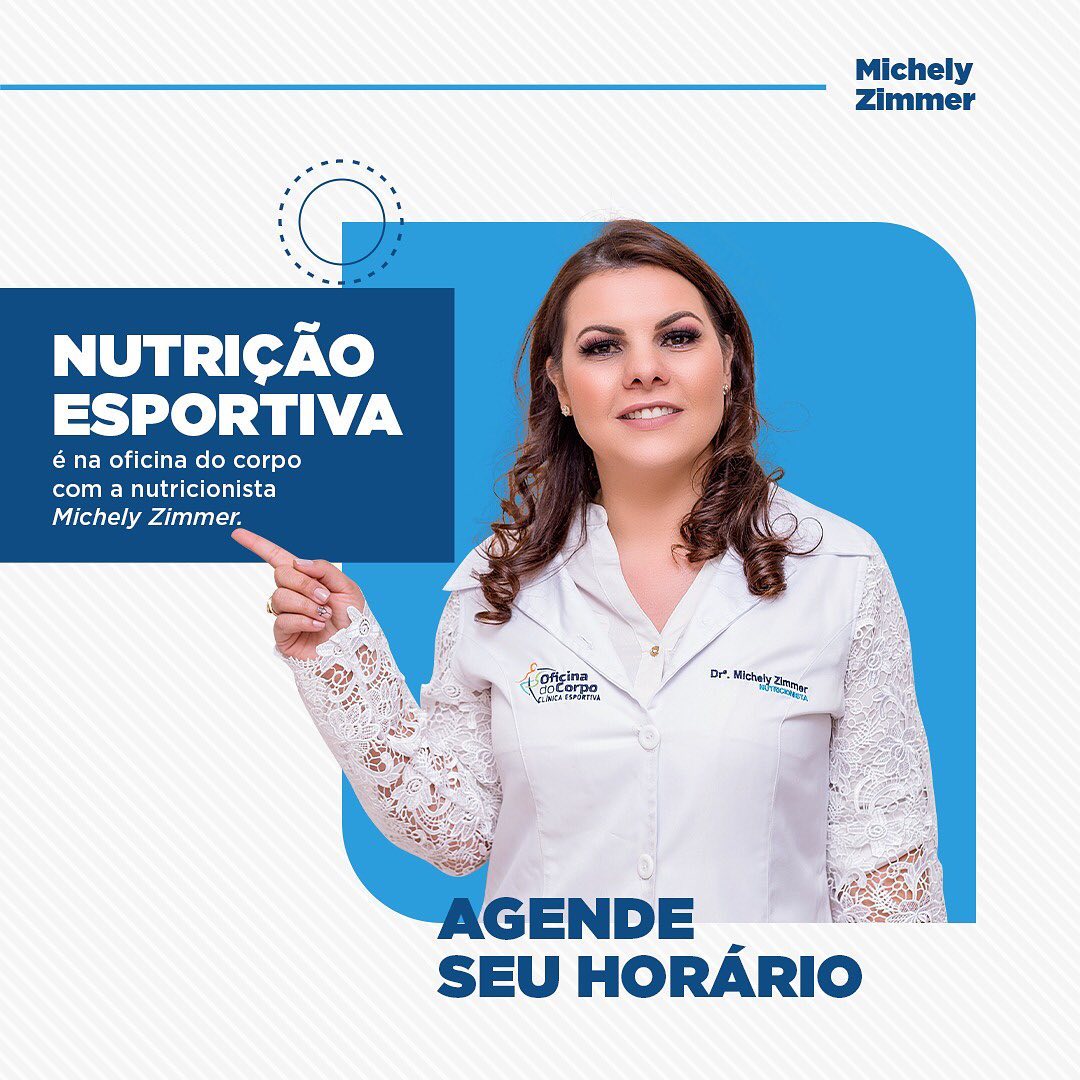 Michely Zimmer, nutricionista esportiva